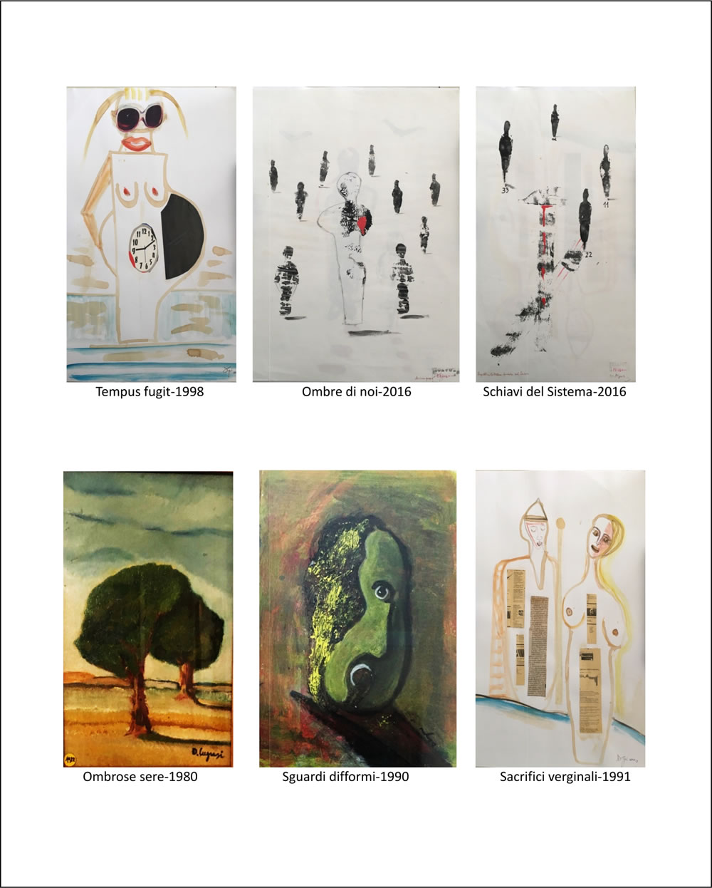 Donenico Cugusi Artista Italiano Contemporaneo
